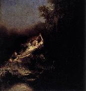 Rembrandt, The abduction of Proserpina.